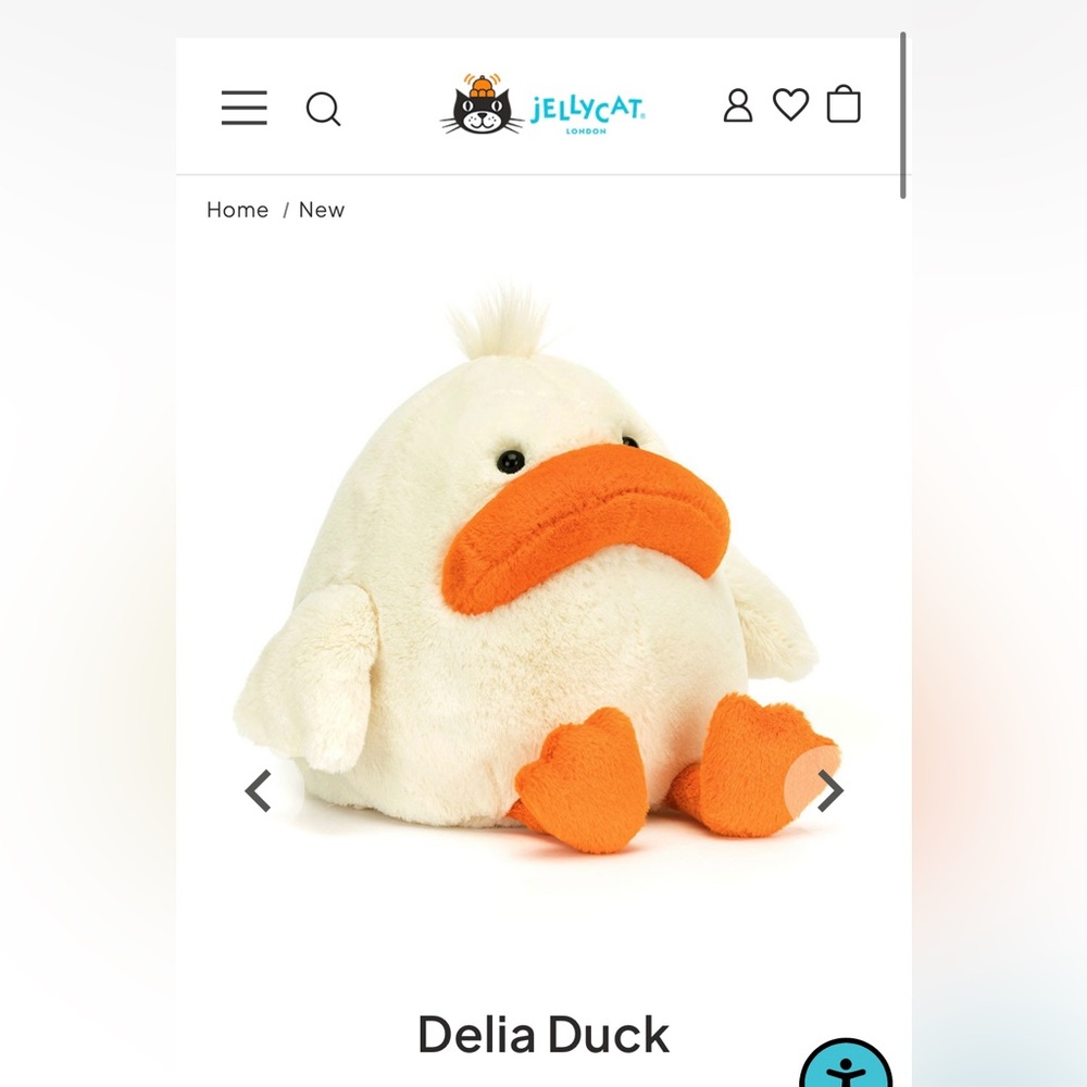 Delia Duck Jellycat